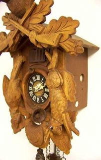 Vintage Emil Schmeckenbecher Cuckoo Clock Regula Movement Made in West