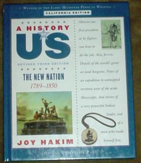  Revised Third Edition   Book 4   The new Nation 1789 1850 by Joy Hakim