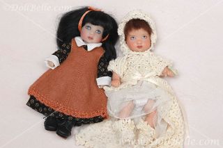  KISH Rileys World 6 FULL RESIN Baby Doll ELLERY + extras   RARE, HTF