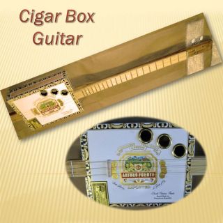 New Weeklyhouse Cigar Box Guitar Electric Accoustic