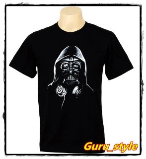  Vader Headphones Music Hip Hop Jedi Emo T Shirt Star Wars Man M