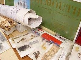 Euro Model wood ship kit Falmouth