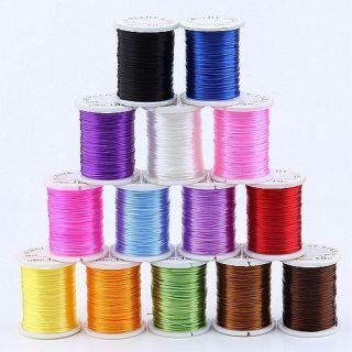 10 Assorted Stretch Elastic Beading Cord String Thread 0 9 1mm 10Meter