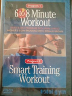 to 8 Minutes and Smart Training Workout DVD Set New