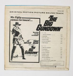 Ennio Morricone The Big Gundown OST Sulp 1228 United Artists 1969 EX
