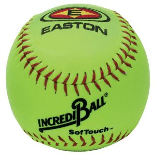 Easton 12 Softouch Incrediball Yellow 1 Dozen Softball