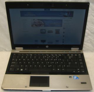 HP EliteBook 8440P Laptop Notebook i5 M520 2 4Ghz 2GB 250GB windows 7