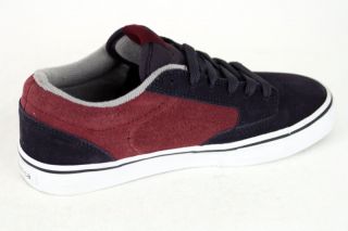 emerica boys youth jinx shoes size 2 navy