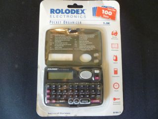 Rolodex Electronic Pocket Organizer RFNA 2 New in Package 1 3K