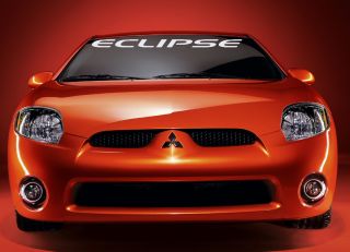 Mitsubishi Eclipse Windshield Banner Decal 4 x 38