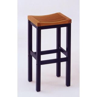 Home Styles Bar Stool, 29in   Black with Cottage Oak 