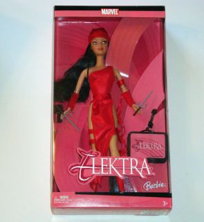 Barbie Marvel Universe Electra Doll Figure from Mattel Elektra