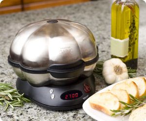 Electric Garlic Roaster Express in Stainless Steel by Todco GR300 SS