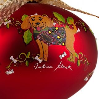  Cares Andrea Stark 2012 Heart Christmas Ornament