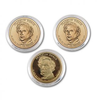 Coin Collector 2010 P , D , S Mint Franklin Pierce Presidential Dollar