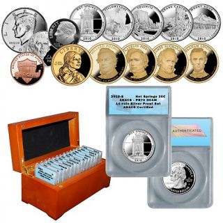 969 083 coin collector 2010 14 coin pr70 anacs silver proof set rating