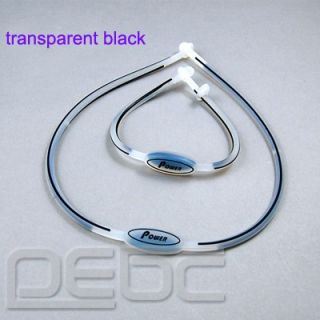  Titanium lonic lon Sport Energy Magnetic Wristband Bracelet Necklace