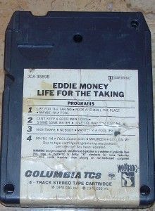 eddie money life for the taking tested 8 track