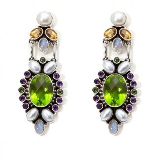 Nicky Butler Raj 13.22ct Green Quartz Triplet and Gemstone Sterling