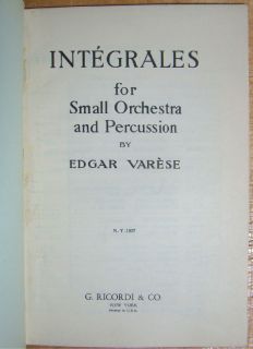 Edgard Varese 4 Scores Integrales Ecuatorial Arcana Deserts Full