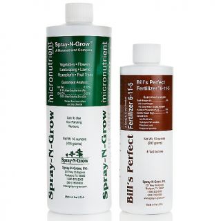 Spray N Grow 16 oz. Liquid Plant Micronutrients and 8 fl oz. Bills