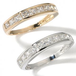 Jewelry Rings Bridal Wedding Bands 1ct Absolute™ Princess Cut