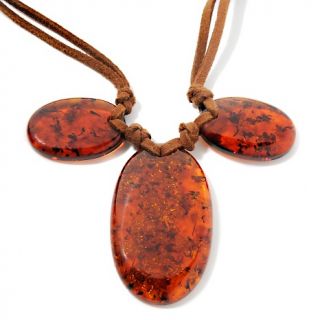  Necklaces Drop Age of Amber Honey Amber Sterling Silver 17 Drop Neckl
