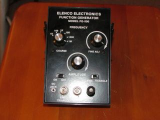 Elenco Electronics Function Generator Model FG 500 1 MHz