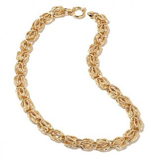  Jewelry Necklaces Chain Technibond® Modified Byzantine 18 Necklace