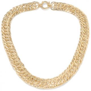 Technibond® Bold Woven 18 1/4 Oval Link Chain Necklace
