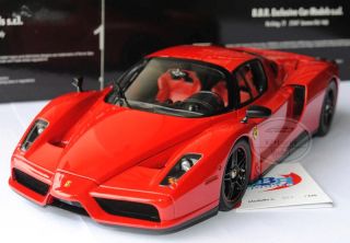 BBR 118 Ferrari Enzo Diecast Model Color Red (NoHE180001CH)Limited