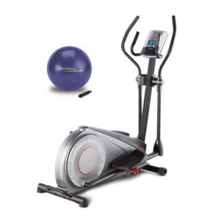ProForm 400 LE Elliptical Trainer Workout Machine with Bonus Pilates