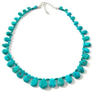 Jay King Hubei Turquoise Sterling Silver 21 Necklace