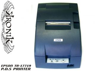 Epson POS Printer TR 17719 Point of Sale Receipt Printer Read