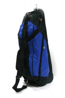 Miken Sports Wheeled Elite Baseball Equipment Bag Blue