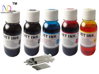 Refill Ink Kit for Epson 126 T126 NX330 NX430 Workforce 840 845 60