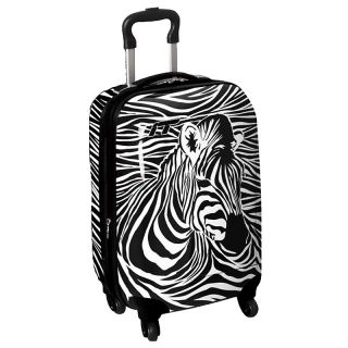 it Luggage USA Zebra Head Print 28 Expandable Upright