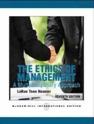 International Edition Softcover The Ethics of Management by Hosmer New