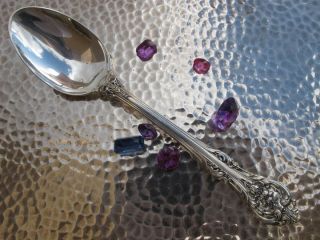 Sterling Silver Gorham King Edward Oval Soup Spoon Excellent RARE No