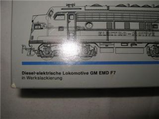  Marklin Diesel elektrische Lokomotive GM EMD F7 3649 Digital HO Scale