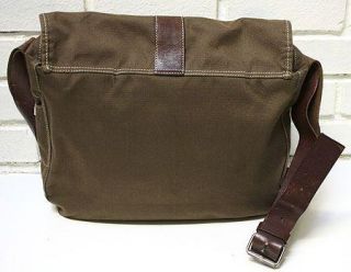  Messenger Man Bag Shoulder Briefcase Satchel Vtg Ellington