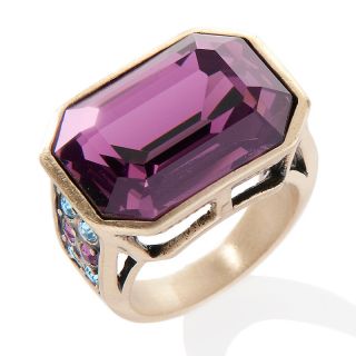 Heidi Daus Simply Stated Crystal Accented Ring