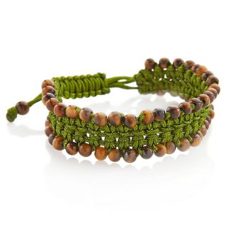 Jewelry Bracelets Beaded Sonoma Studios Macrame and Gemstone Bead