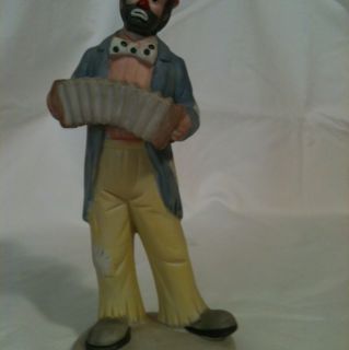 Emmett Kelly Jr Squeeze Box Figurine