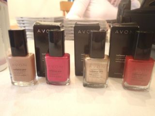 Avon Nailwear Pro Nail Enamel in Shimmer and Sequins All Colors New