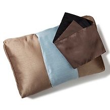 vern yip home accent pillow with interchangeable bands d