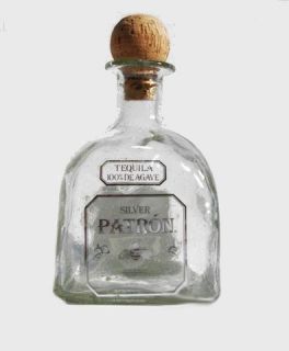 Patron Silver Empty Tequila Bottle Multiple Quantities