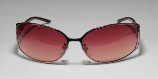 New ESCADA Ses 597s Gold Pink Frame Temples Rose Lenses Sunglasses