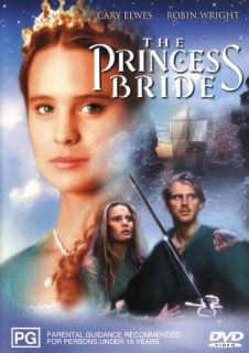 THE PRINCESS BRIDE CAREY ELWES WRIGHT NEW DVD