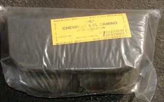 1967 Chevelle El Camino Hood Insulation Pad 67 New